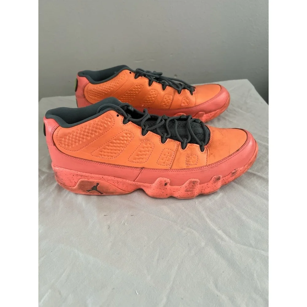 Air Jordan 9 Retro Low Bright Mango 2016 Men's Size 12